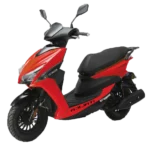 Moto de gasolina Italica Spektra 50 cc ROJA